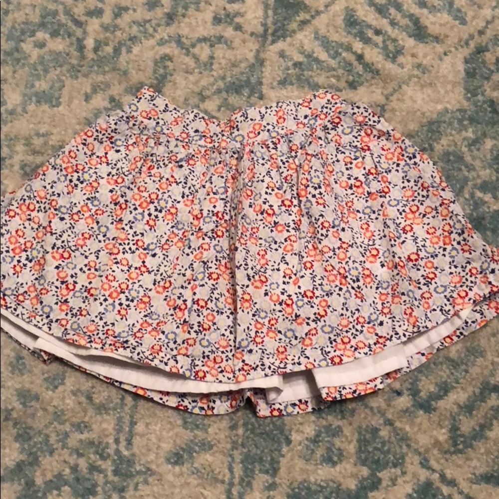 Old navy floral girls skirt size 3T